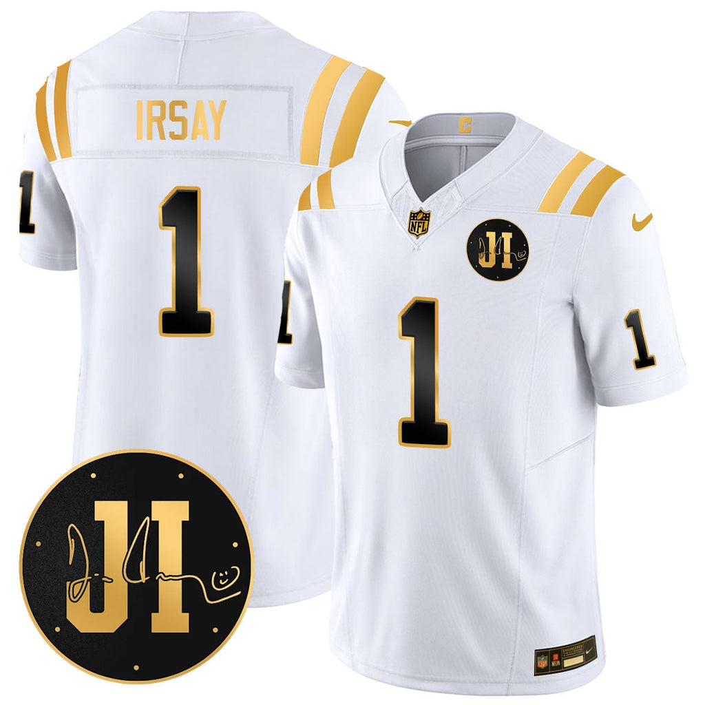 Men's Indianapolis Colts Limited 2025 Jersey - Memorial Patch for Jim Irsay - All Stitched