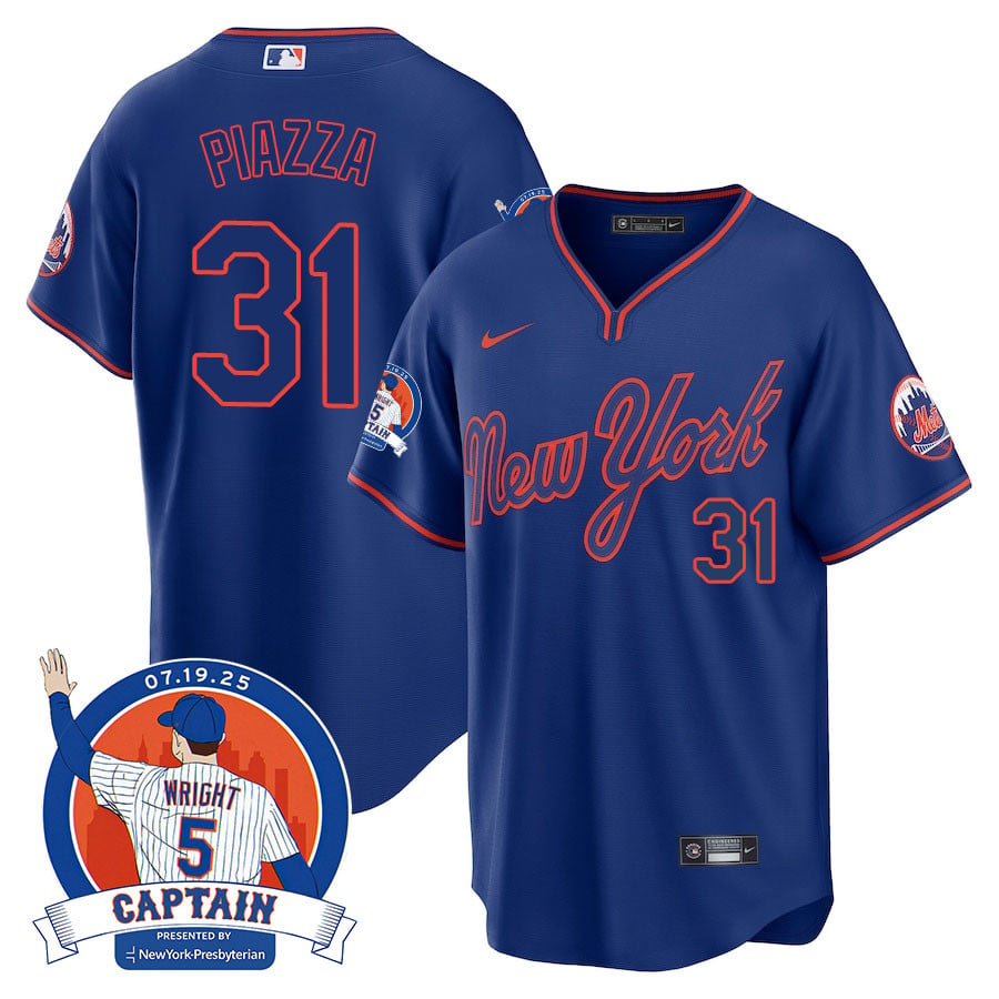Men's New York Mets David Wright "Mets Legend" Jersey - All Stitched