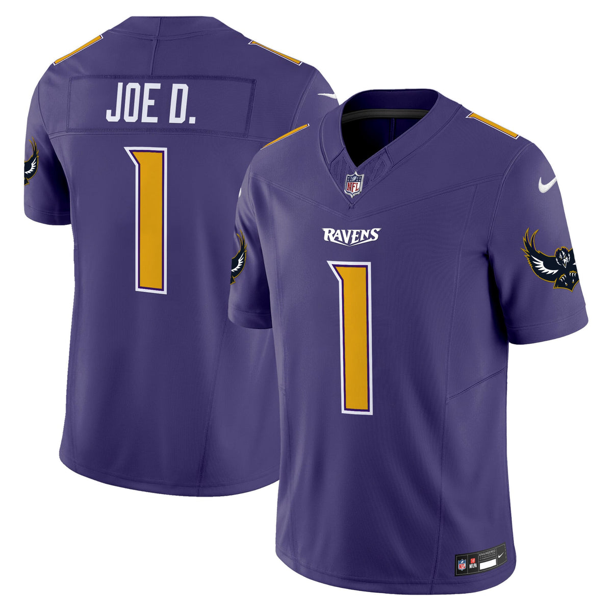 Men's Ravens Special Vapor Limited Jersey V2 - All Stitched