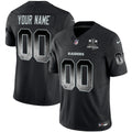 Raiders Arch Smoke Vapor Custom Jersey - All Stitched